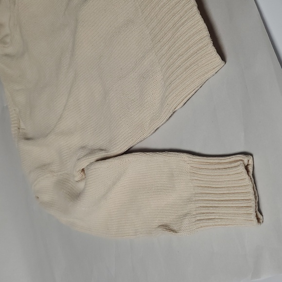 Ralph Lauren Girls Dalmatian Sweater Size 3T Cotton Puff Shoulder - Picture 11 of 16